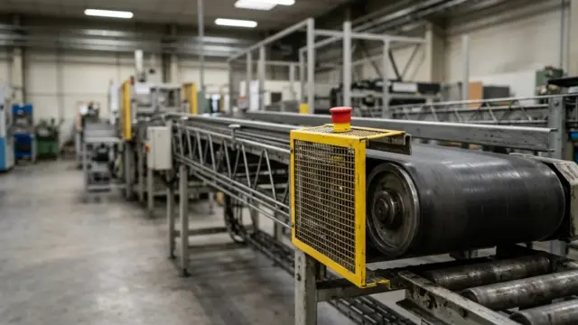 Un nastro trasportatore ha risucchiato un braccio